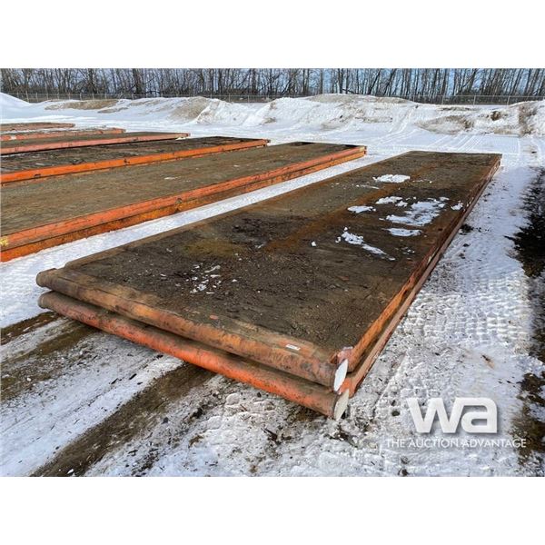 (2) 8 X 40 FT. RIG MATS