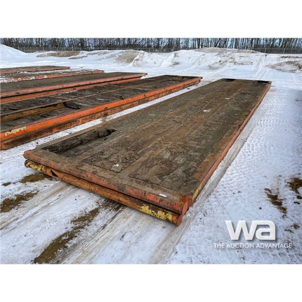 (2) 8 X 40 FT. RIG MATS