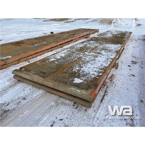 (2) 8 X 40 FT. RIG MATS