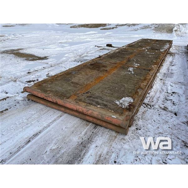 (2) 8 X 40 FT. RIG MATS