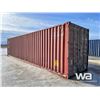 Image 2 : 1996 RED 8 X 40 FT. SHIPPING  CONTAINER