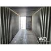 Image 9 : 1996 RED 8 X 40 FT. SHIPPING  CONTAINER