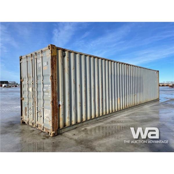 2006 GREY 8 X 40 FT. SHIPPING CONTAINER