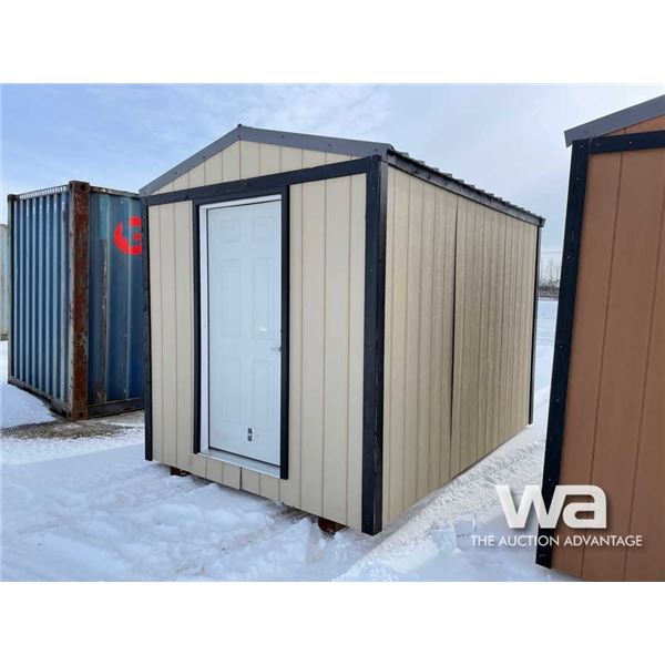 (UN-USED) CUSTOM 8 X 12 FT. STORAGE SHED