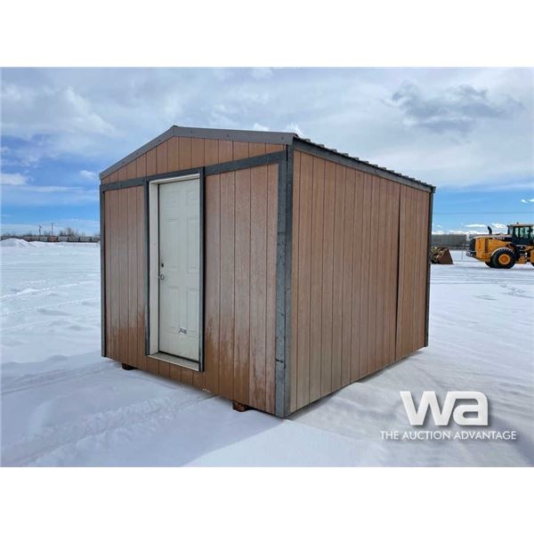 (UN-USED) CUSTOM 10 X 12 FT. STORAGE SHED