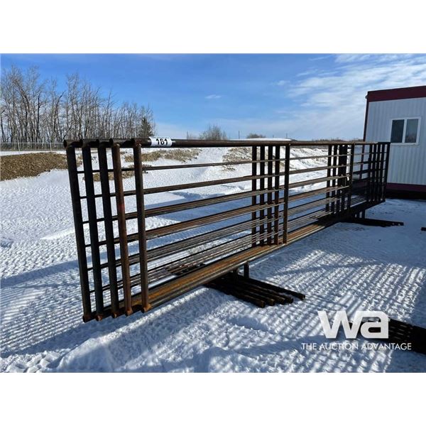 (5) FREESTANDING 5'6" X 24 FT. LIVESTOCK PANELS