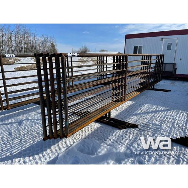 (5) FREESTANDING 5'6" X 24 FT. LIVESTOCK PANELS