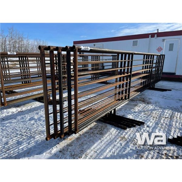 (5) FREESTANDING 5'6" X 24 FT. LIVESTOCK PANELS
