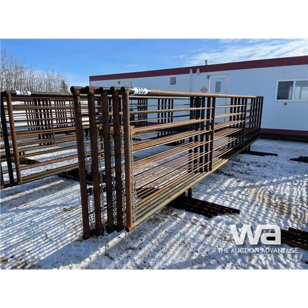 (5) FREESTANDING 5'6" X 24 FT. LIVESTOCK PANELS