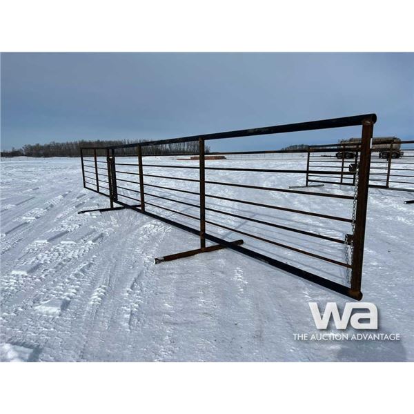 24 FT. FREESTANDING PANEL & GATE