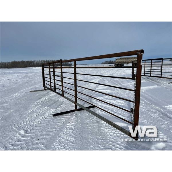 24 FT. FREESTANDING PANEL & GATE