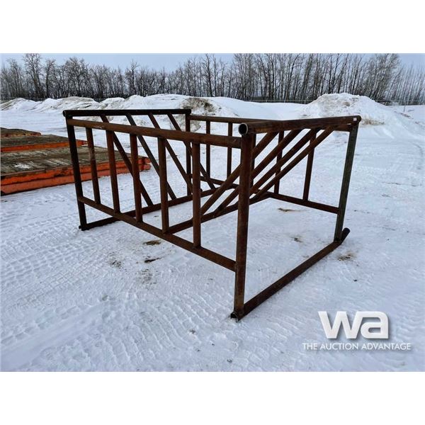 8 X 6 FT. ROUND BALE FEEDER