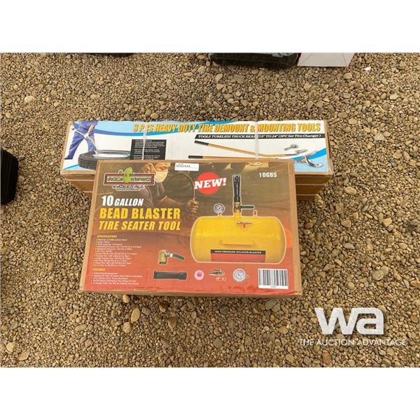 10 GALLON BEAD BLASTER & MOUNT TOOL
