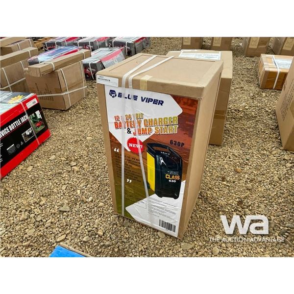 BLUE VIPER 12 & 24 VOLT BATTERY CHARGER & JUMP