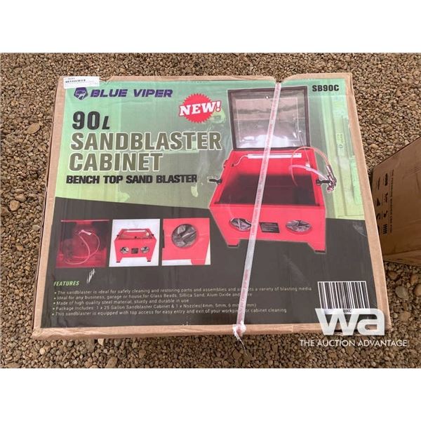 BLUE VIPER 90L SANDBLASTER CABINET