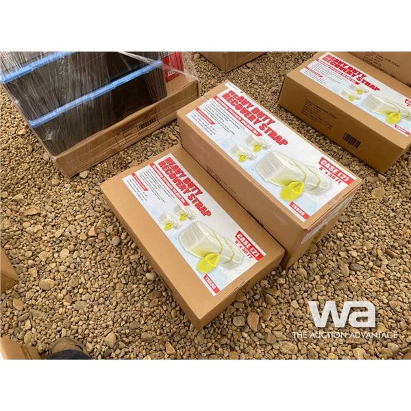 HEAVY DUTY 8" X30 FT. & 6" X 30 FT. RECOVERY STRAP