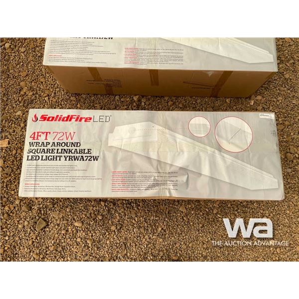 SOLIDFIRE LED 4 FT. 72W WRAP AROUND SQUARE LIGHT