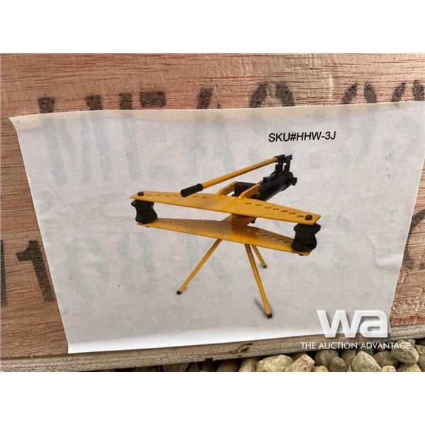 (UN-USED) HYDRAULIC PIPE BENDING MACHINE