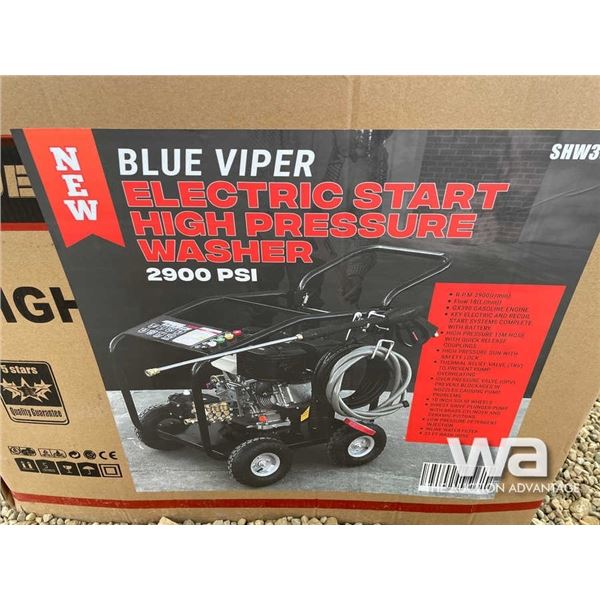 (UN-USED) BLUE VIPER 2900 PSI PRESSURE WASHER