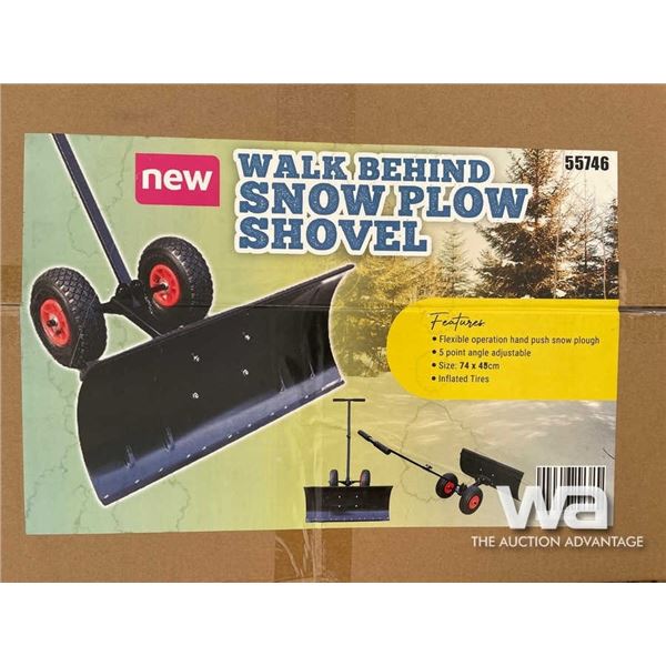 WALK BEHIND SNOW PLOW SHOVEL