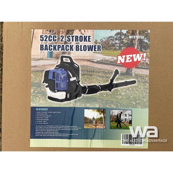 (UN-USED) 2 STROKE BACKPACK BLOWER