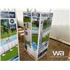 Image 2 : (UN-USED) 24 x 12 FT. POWER STEEL SWIMMING POOL