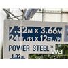 Image 4 : (UN-USED) 24 x 12 FT. POWER STEEL SWIMMING POOL