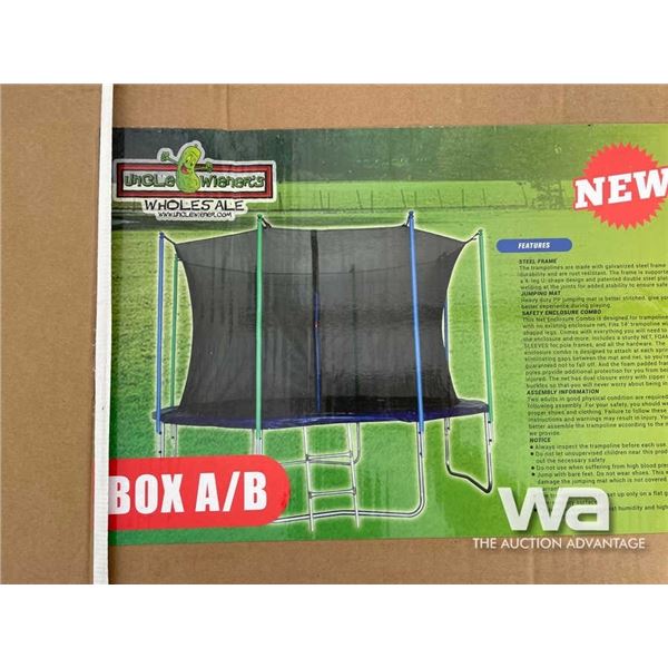 (UN-USED) 14 FT. TRAMPOLINE