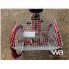 Image 5 : (UN-USED) RED ELECTRIC TRICYCLE W/ 2 BASKETS