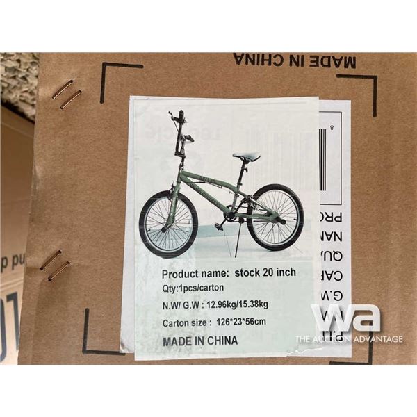 (UN-USED) LUCKY EXPLORERS SINGLE SPEED BMX BIKE