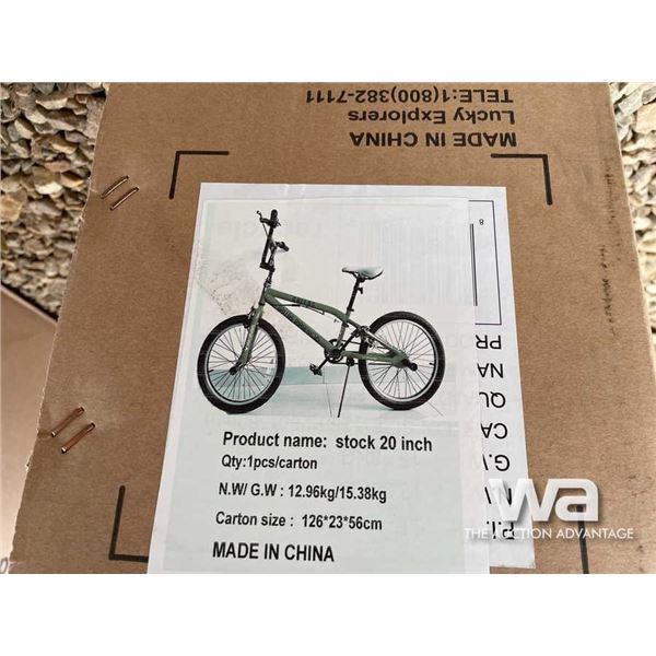 (UN-USED) LUCKY EXPLORERS SINGLE SPEED BMX BIKE