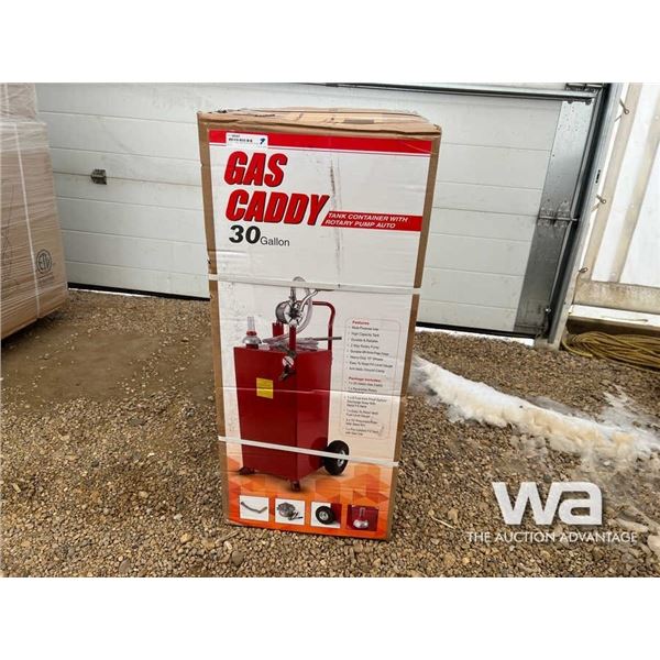 30 GAL. GAS CADDY & ROTARY PUMP