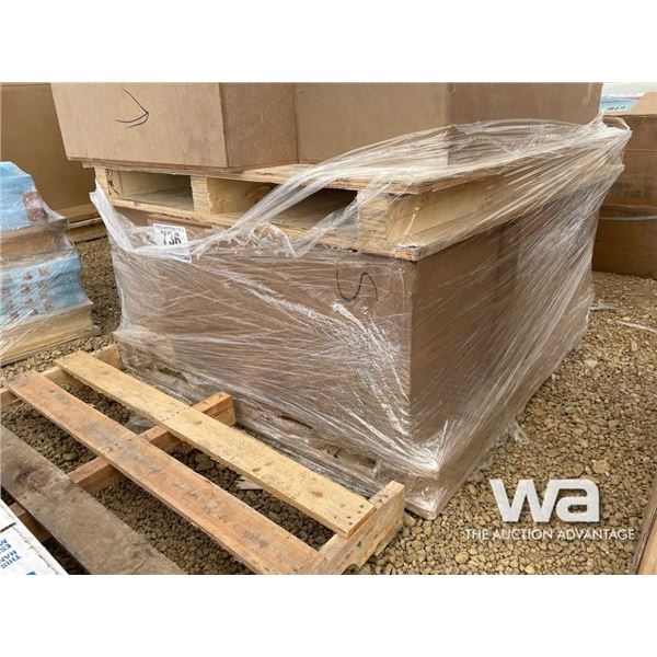 (4) (13"W X 27" H X 11" D) DISPLAY CASES
