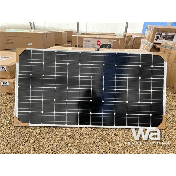 (4) 195 WATT  SOLAR PANELS