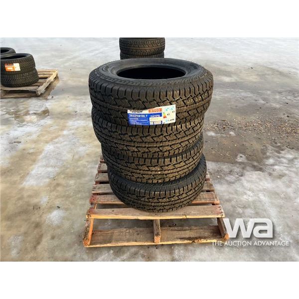 (4) DURUN 265/70R18LT TIRES
