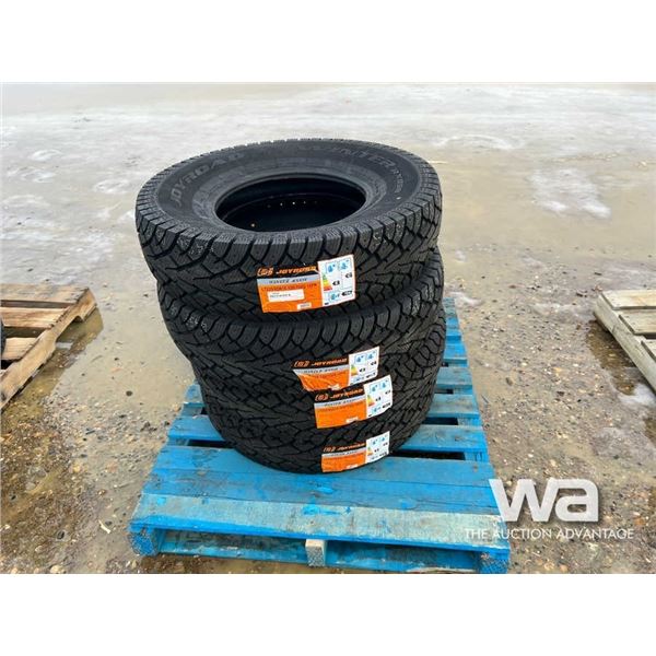 (4) JOYROAD LT235/85R16 WINTER TIRES