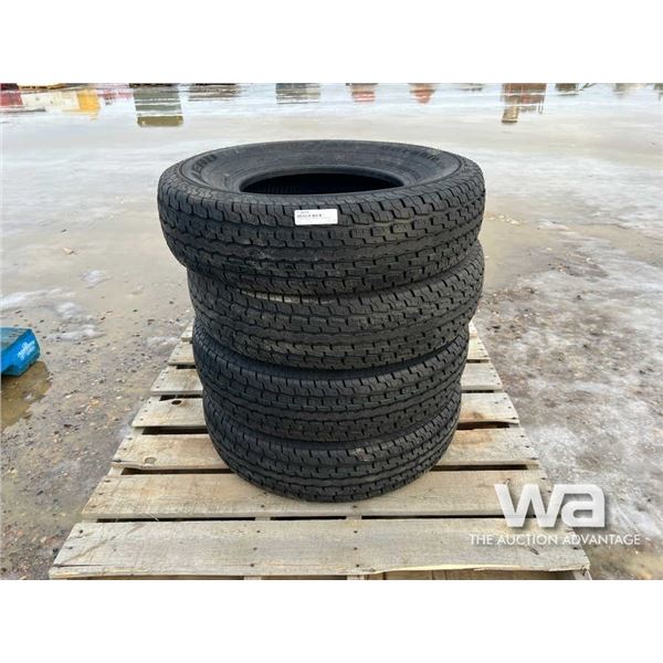 (4) HABILEAD ST235/80R16 TRAILER TIRES