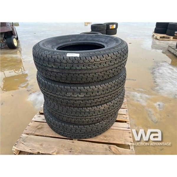 (4) HABILEAD ST235/80R16 TRAILER TIRES