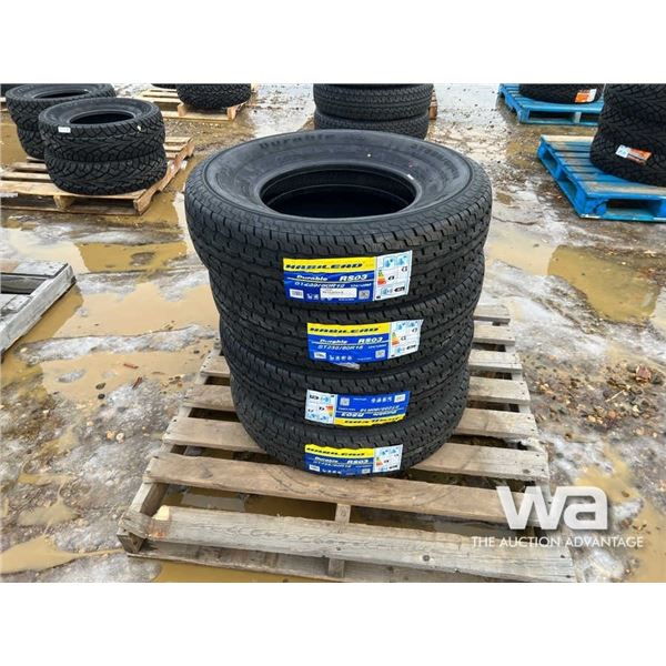 (4) HABILEAD ST235/80R16 TRAILER TIRES