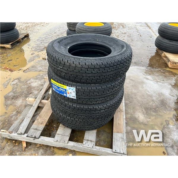(4) HABILEAD ST235/80R16 TRAILER TIRES