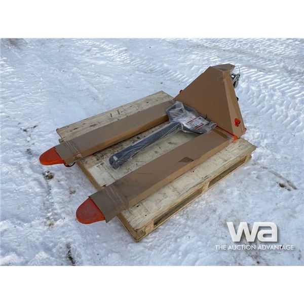 (UN-USED) TMG 48" 5,500LB PALLET JACK