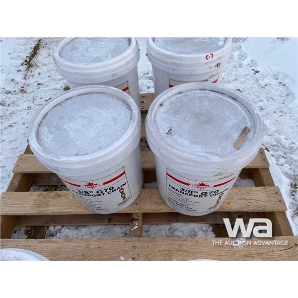 (2) PAILS OF 3/8"X60 FT. TRANSPORT G70 CHAIN