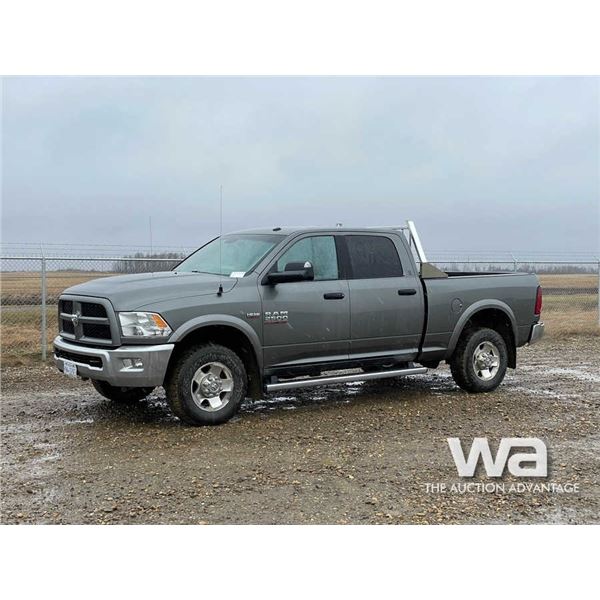 2013 DODGE RAM 2500 CREW CAB PICKUP