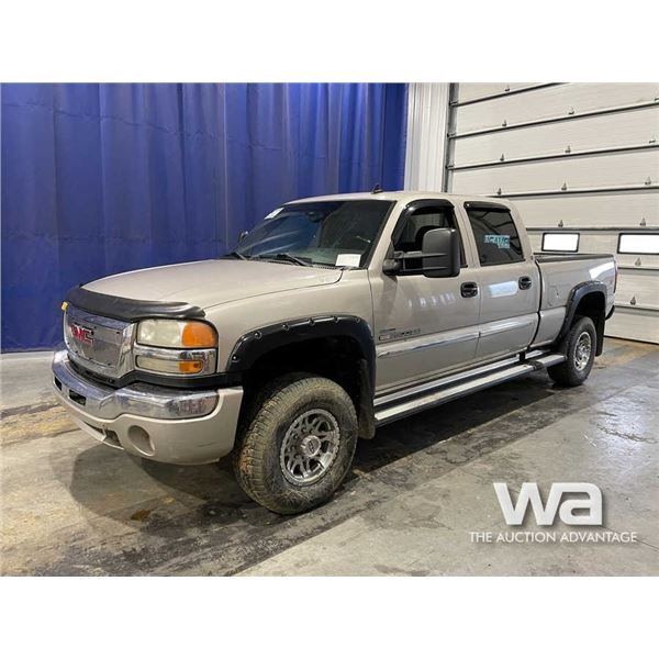 2007 GMC GFX SIERRA CREW CAB PICKUP