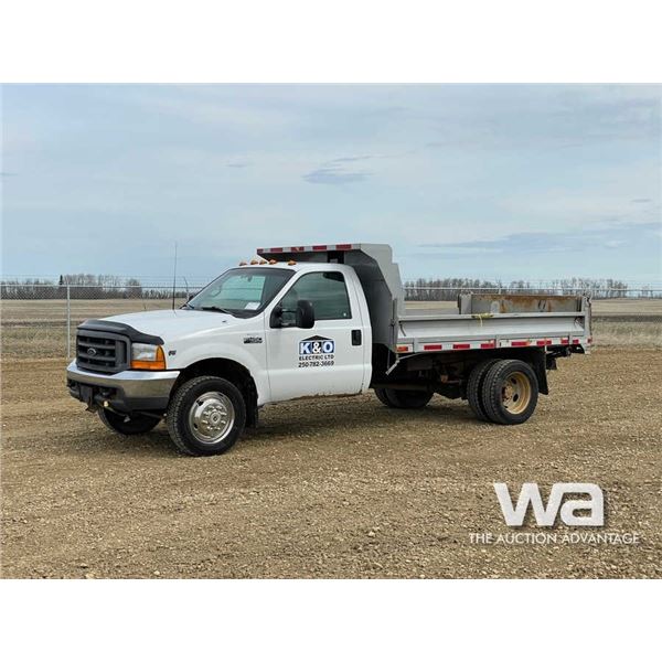 1999 FORD F450 DUMP TRUCK