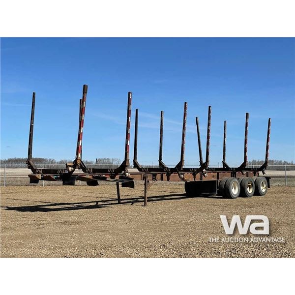 2003 ALTEK 48 FT. TRIDEM HAYRACK LOG TRAILER