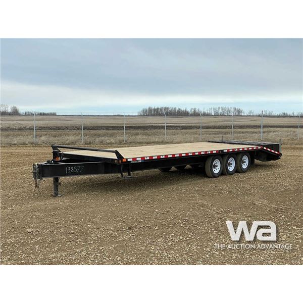 2021 CANADA TRAILER 28FT. TRIDEM EQUIPMENT TRAILER
