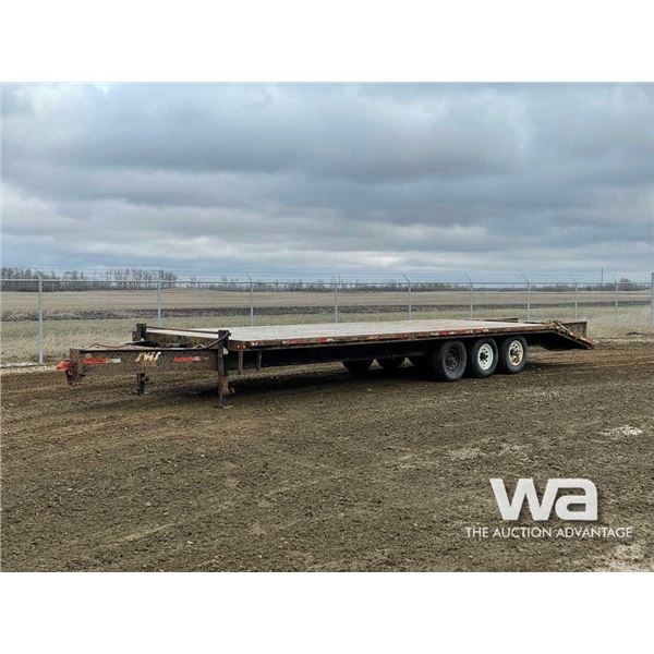 2014 ABU SWS TRI-AXLE DECK OVER TRAILER