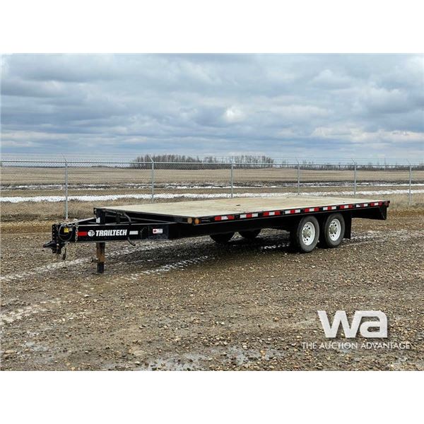 2015 TRAILTECH H270TF-20 T/A DECK OVER TRAILER