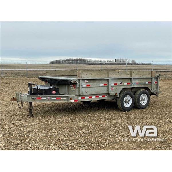 2021 ED 14 FT. T/A HYD. DUMP TRAILER